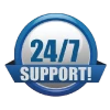 24/7 Support